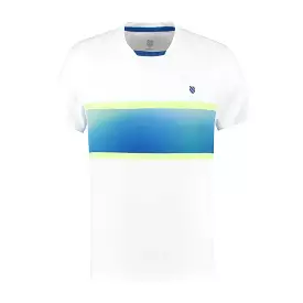 104241-175 | MENS HYPERCOURT EXPRESS CREW TEE 2 | WHITE / WEB BLUE