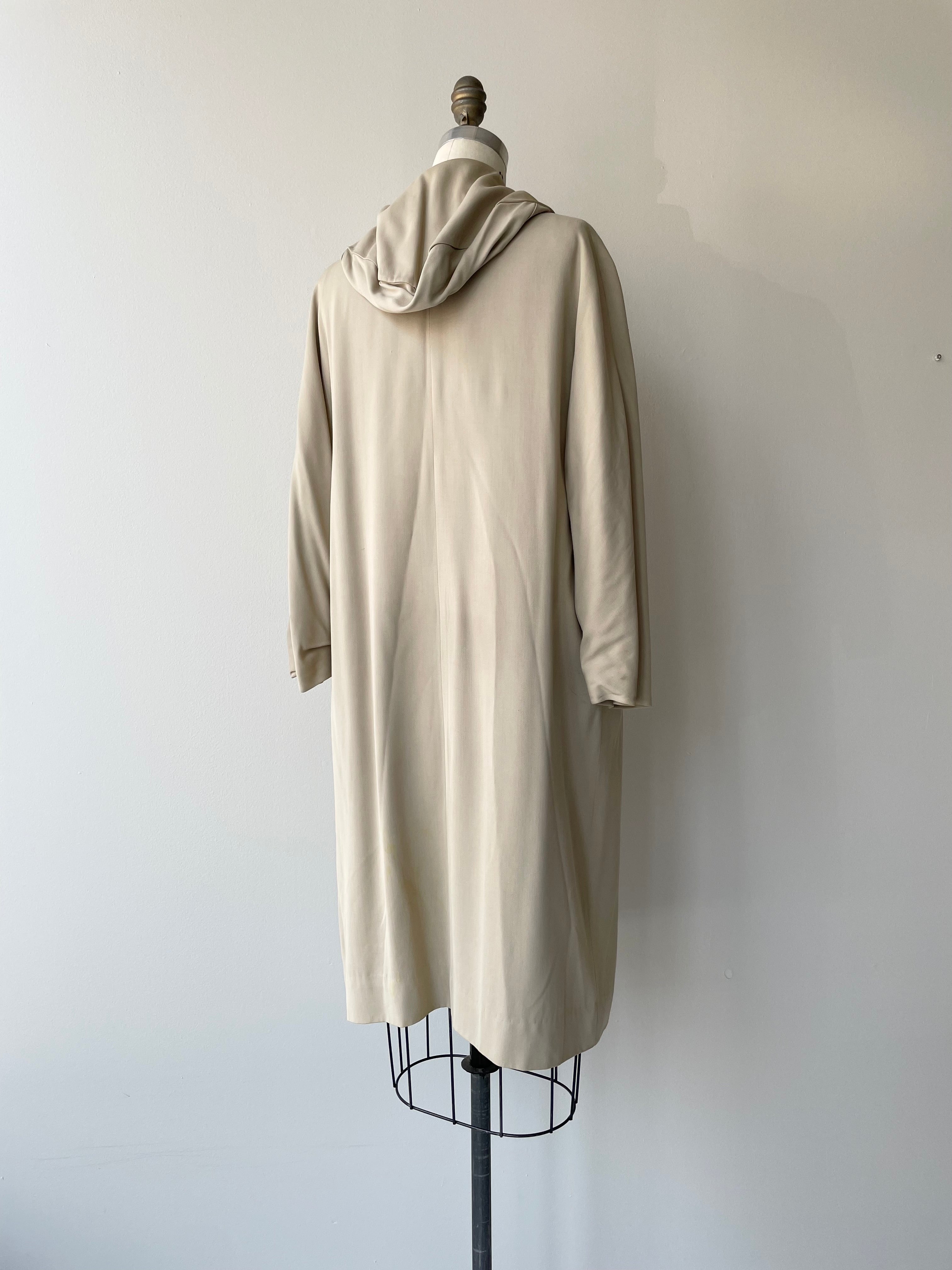 1930s Debutogs Hooded All Weather Coat