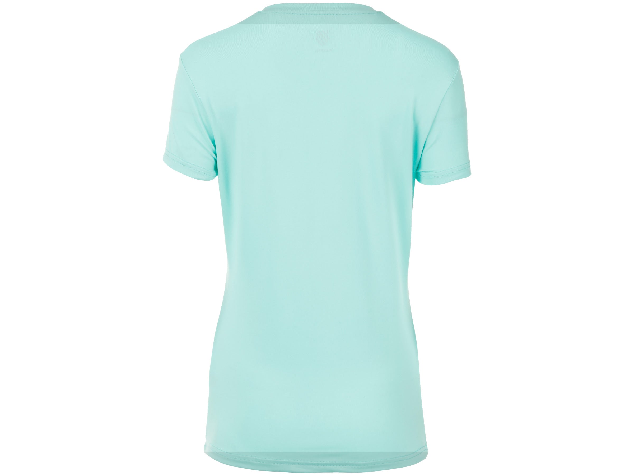 194243-485 | WOMENS HYPRCOURT EXPRESS LOGO TEE | ARUBA BLUE