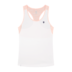 194938-124 | HYPERCOURT SPEED TANK 3 | WHITE / PEACH MELANGE