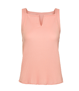 196054-815 | DEEP V PLEATED TANK | PEACH