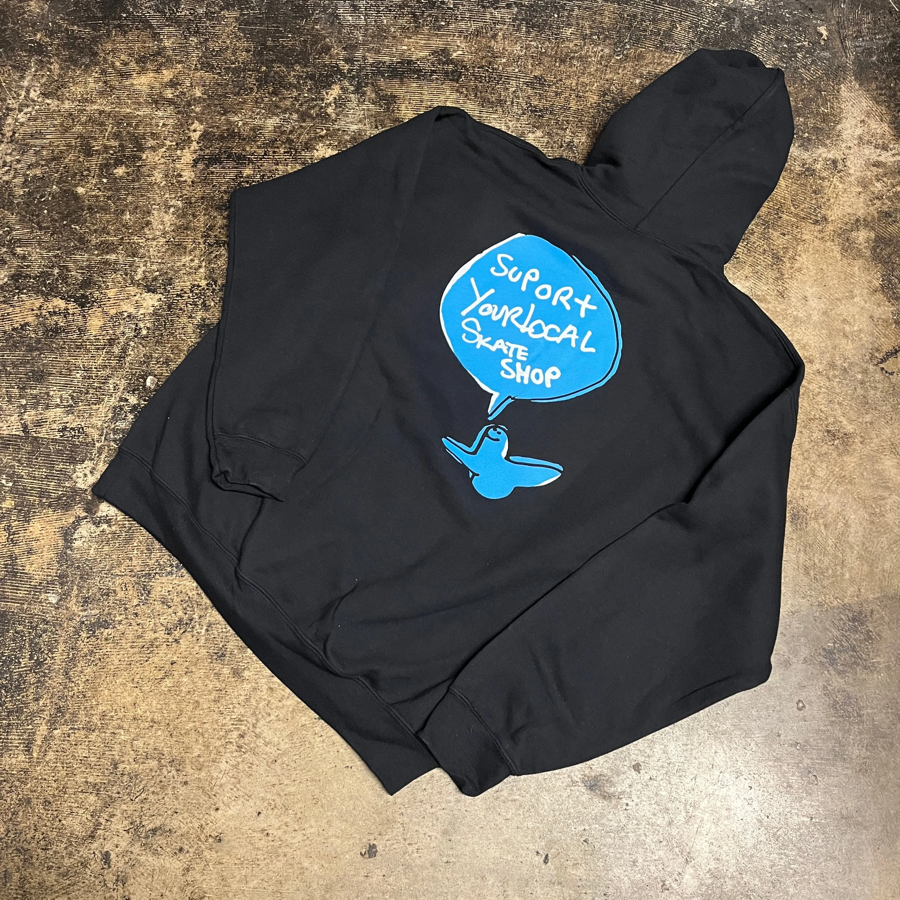 3RD LAIR X SSD SHMOO HOODIE (BLACK)