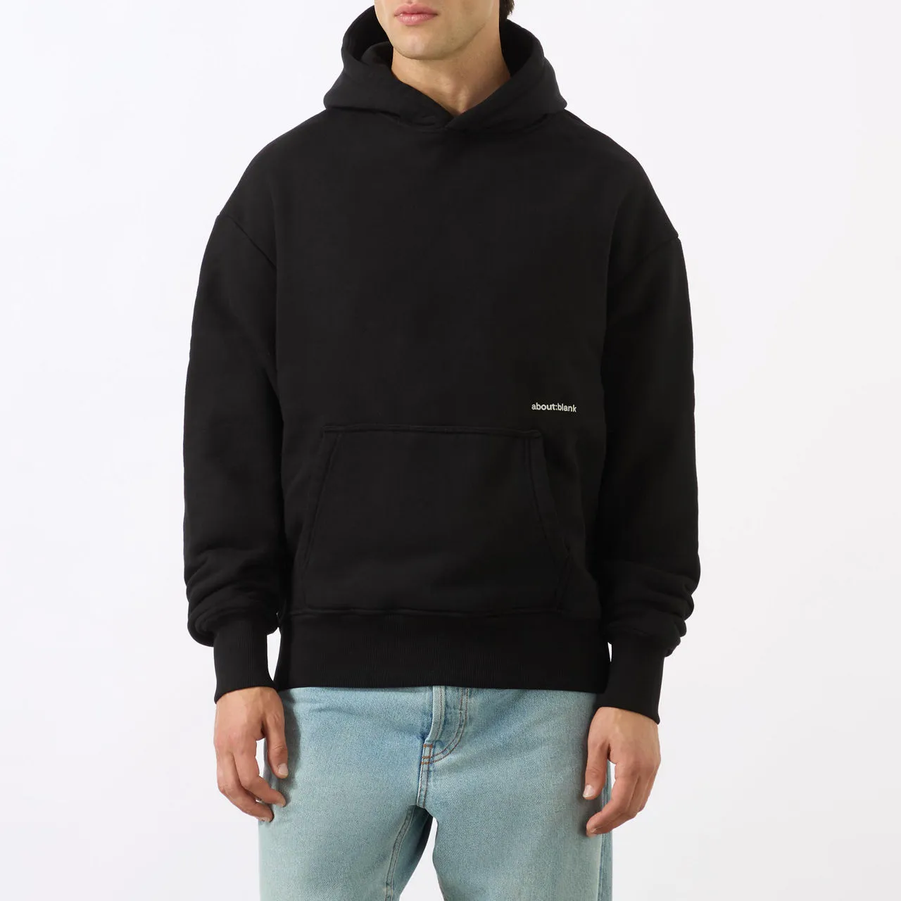 ABOUT:BLANK Box Logo Hoodie - Black