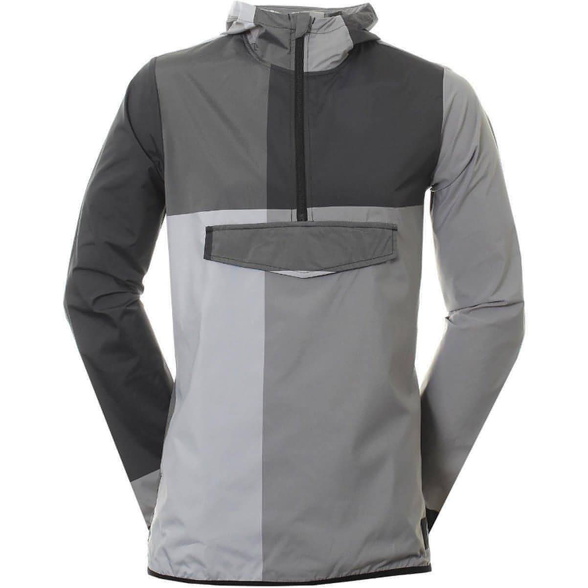 adidas Adicross Mens Golf Anorak Jacket - Grey