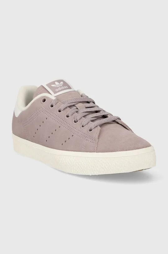 adidas Originals suede sneakers Stan Smith CS violet color IE0433