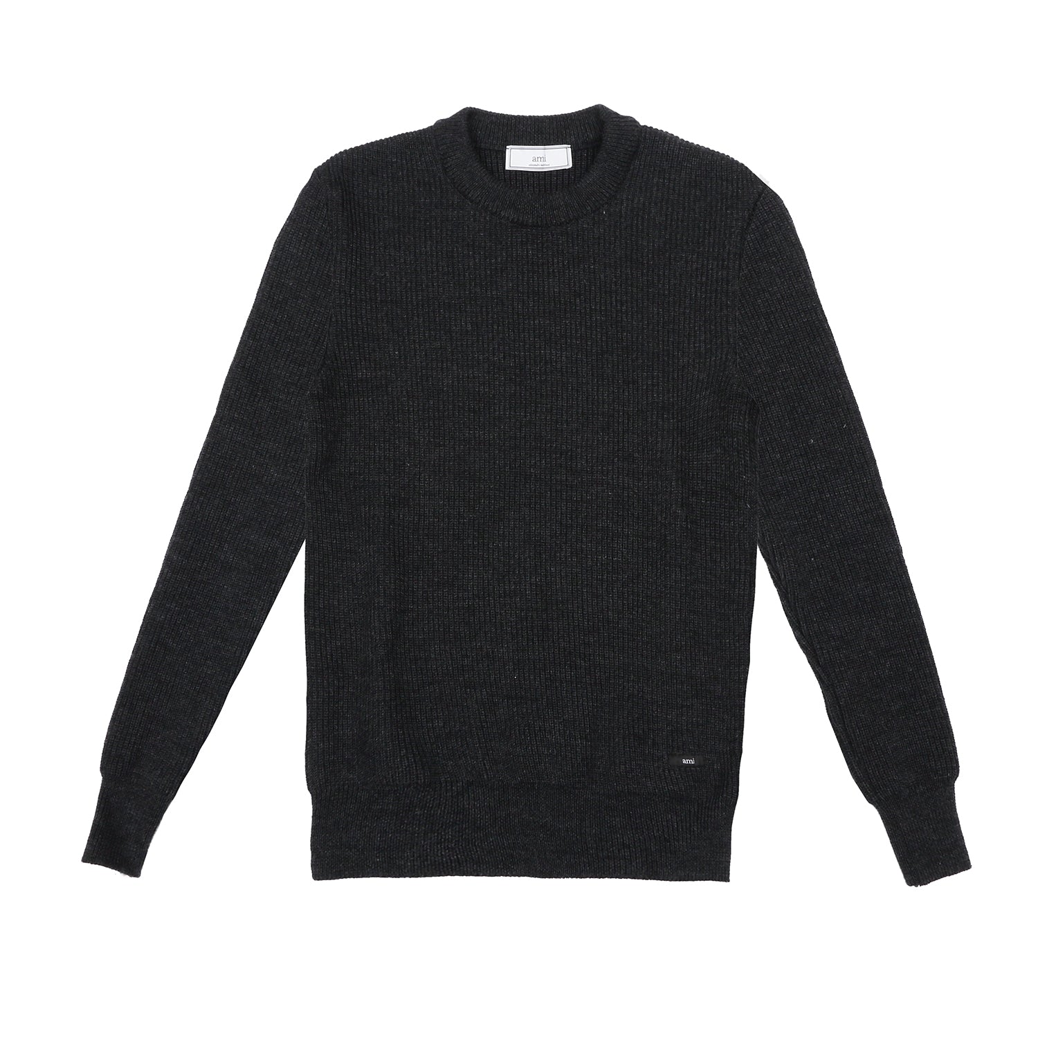 AMI - Crewneck Sweater - Heather Grey