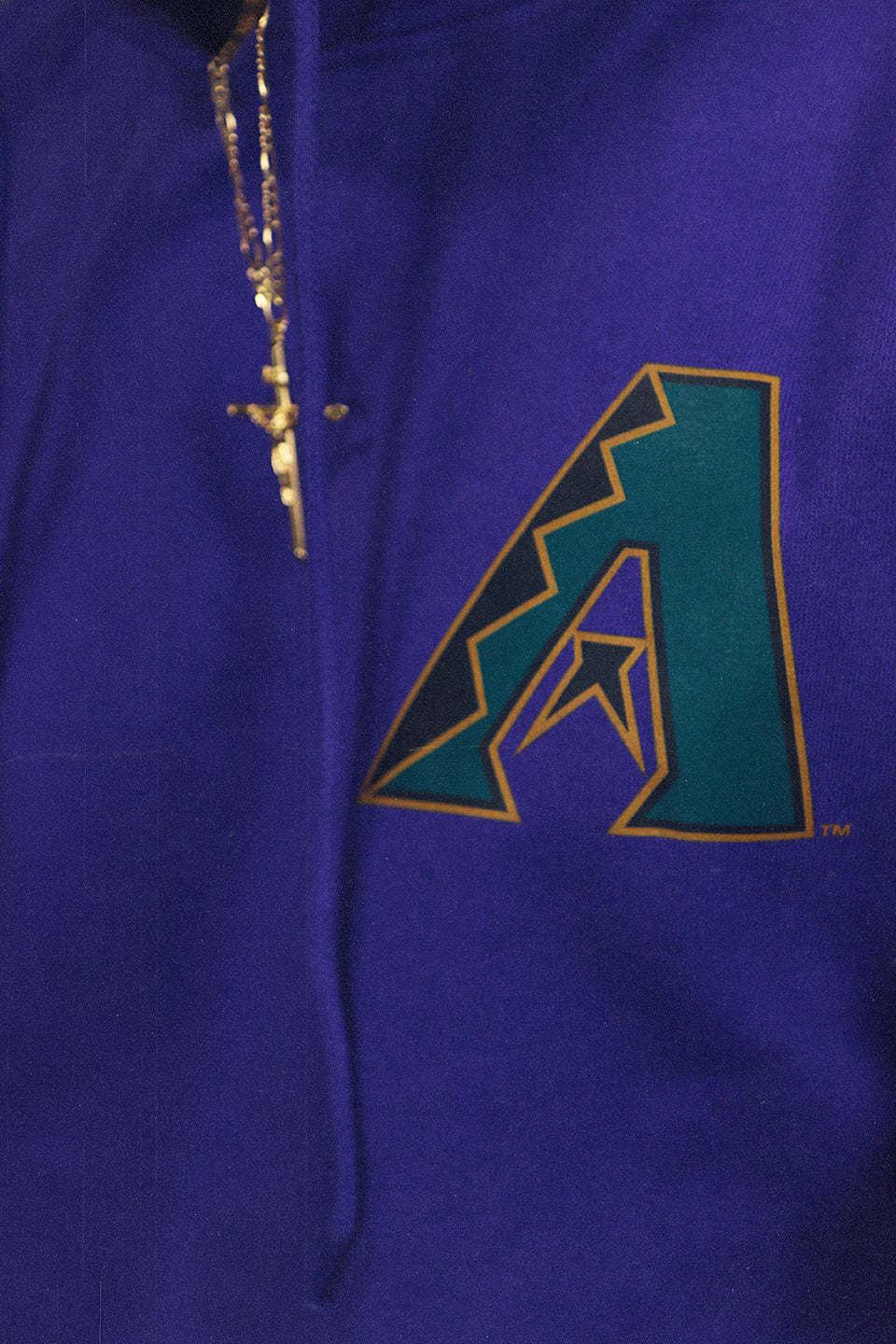 Arizona Diamondbacks City Cluster 59Fifty Fitted Matching Purple Pullover Hoodie