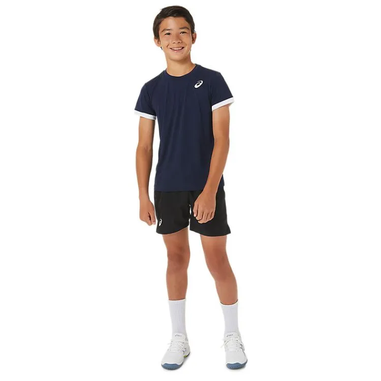 Asics Boys T-Shirt Tennis SS Top Jongens Blauw