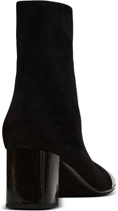 Balmain Edna suede boots Black