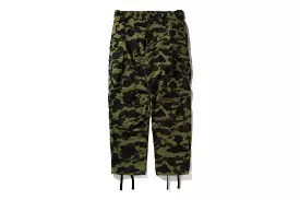 BAPE 1ST CAMO CARGO PANTS GREEN