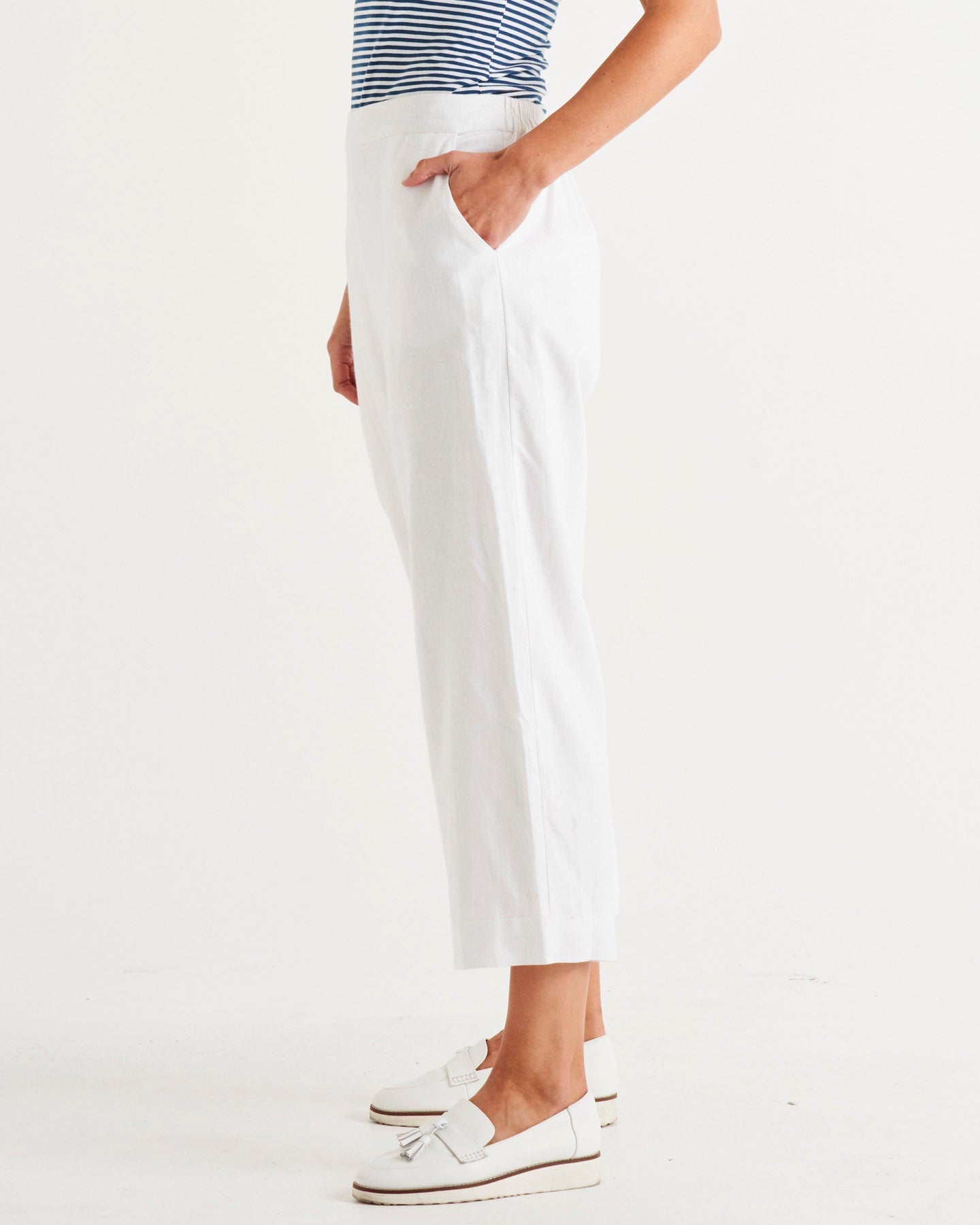 Betty Basics Parker Pant - White