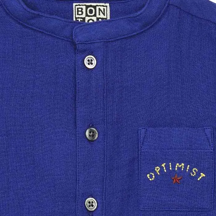 Bonton Baby Matt Shirt Cool Blue