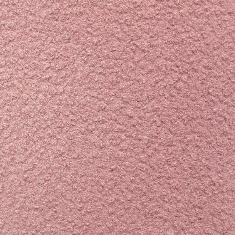 Boucle Coating Fabric - Rose Pink