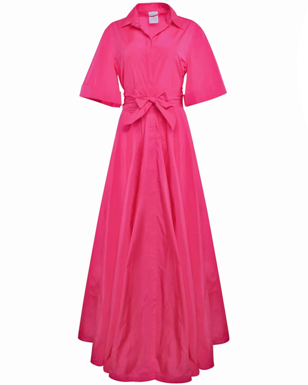 Bright Pink Marysole Long Dress