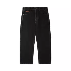 Butter Goods Relaxed Denim Jeans Washed Black