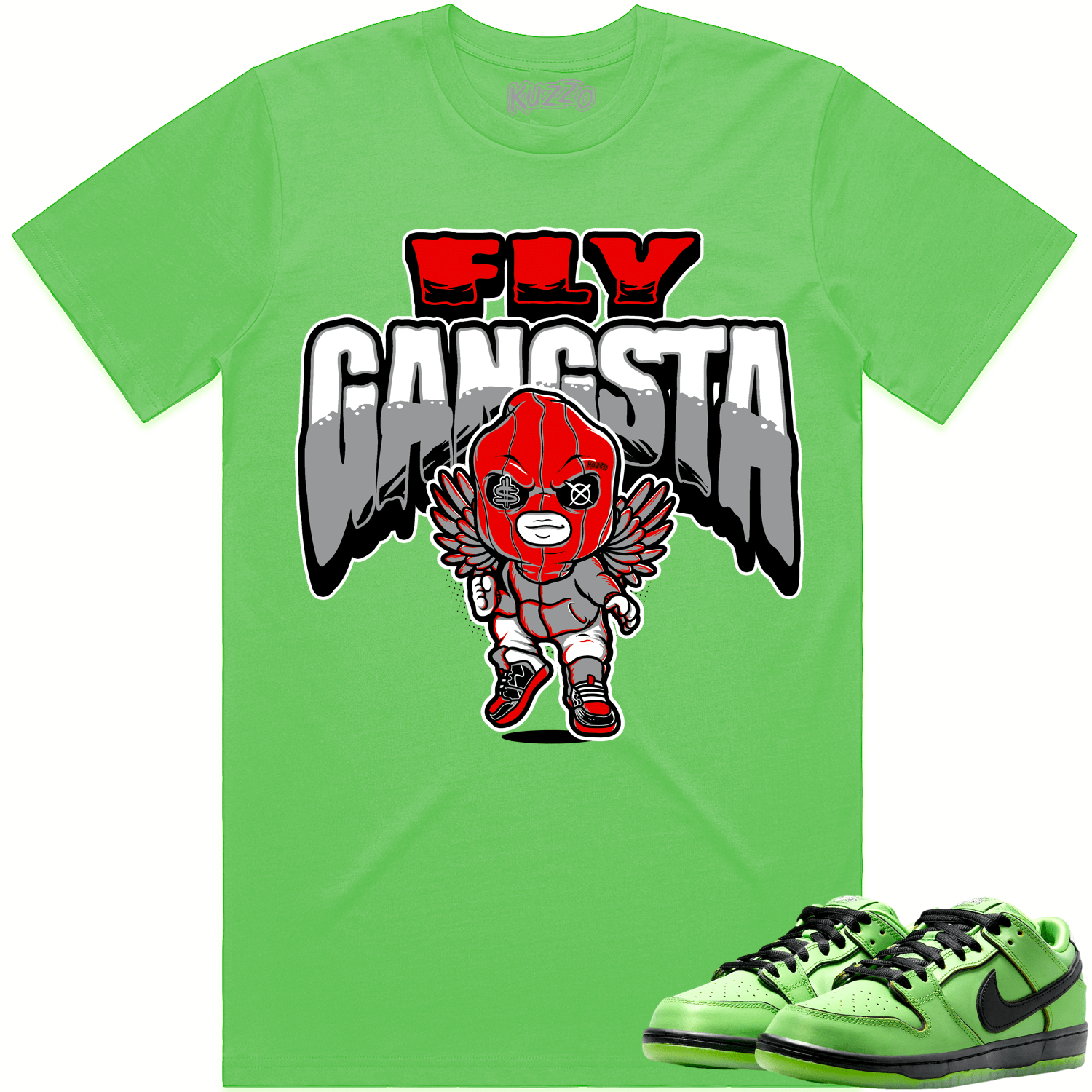 Buttercup PowerPuff Girls Dunks Shirt to Match - RED FLY GANGSTA