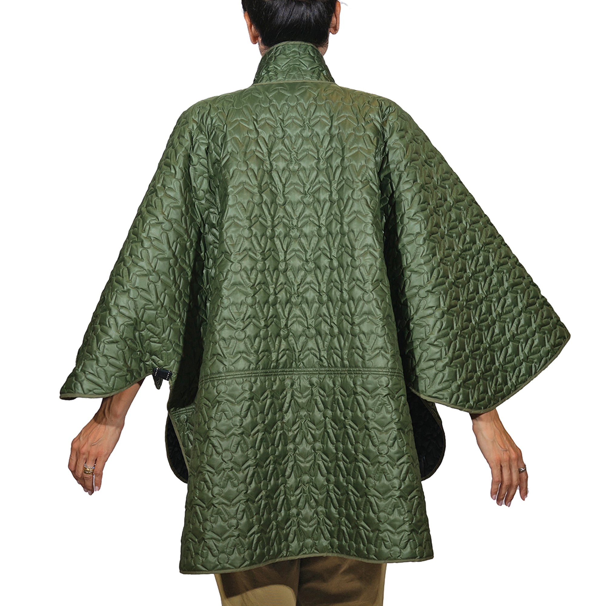 Cape Omino Nylon Forest Green