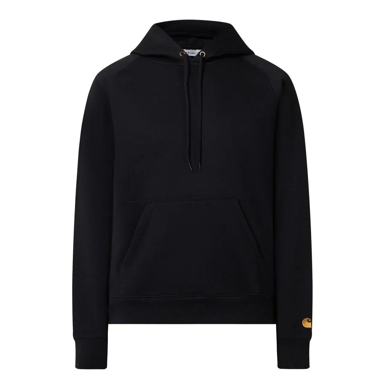 CARHARTT WIP Chase Logo Hoodie - Black