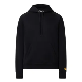 CARHARTT WIP Chase Logo Hoodie - Black