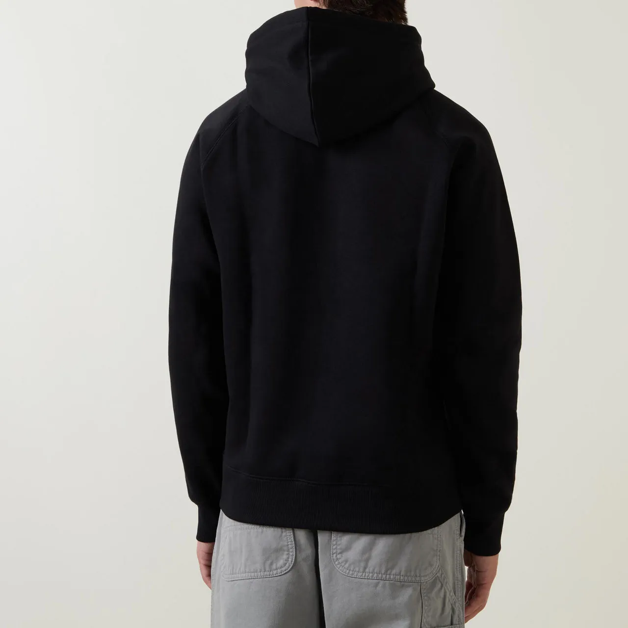 CARHARTT WIP Chase Logo Hoodie - Black