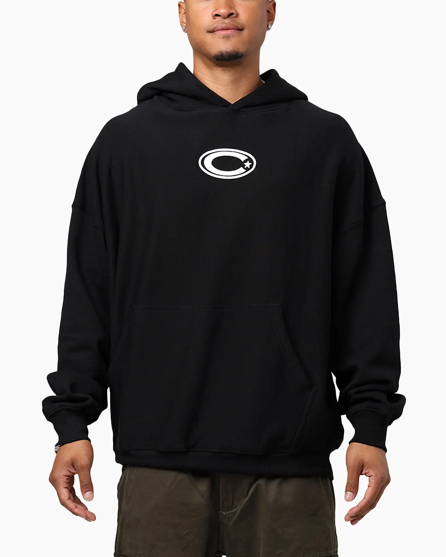 Carre C-Star Oversized Hoodie Black