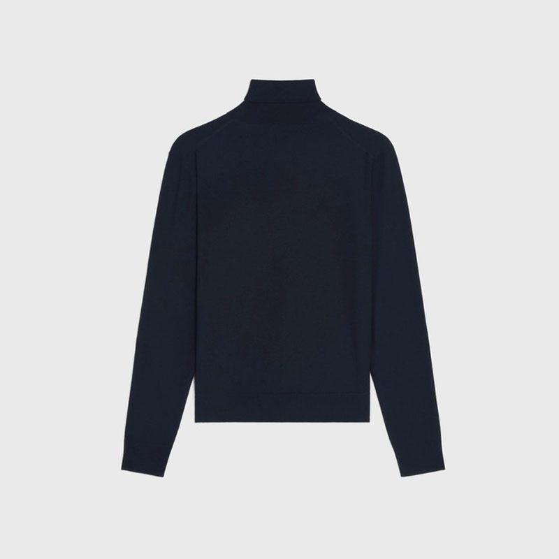 CELINE  |TURTLENECK SWEATER IN ICONIC MERINOS