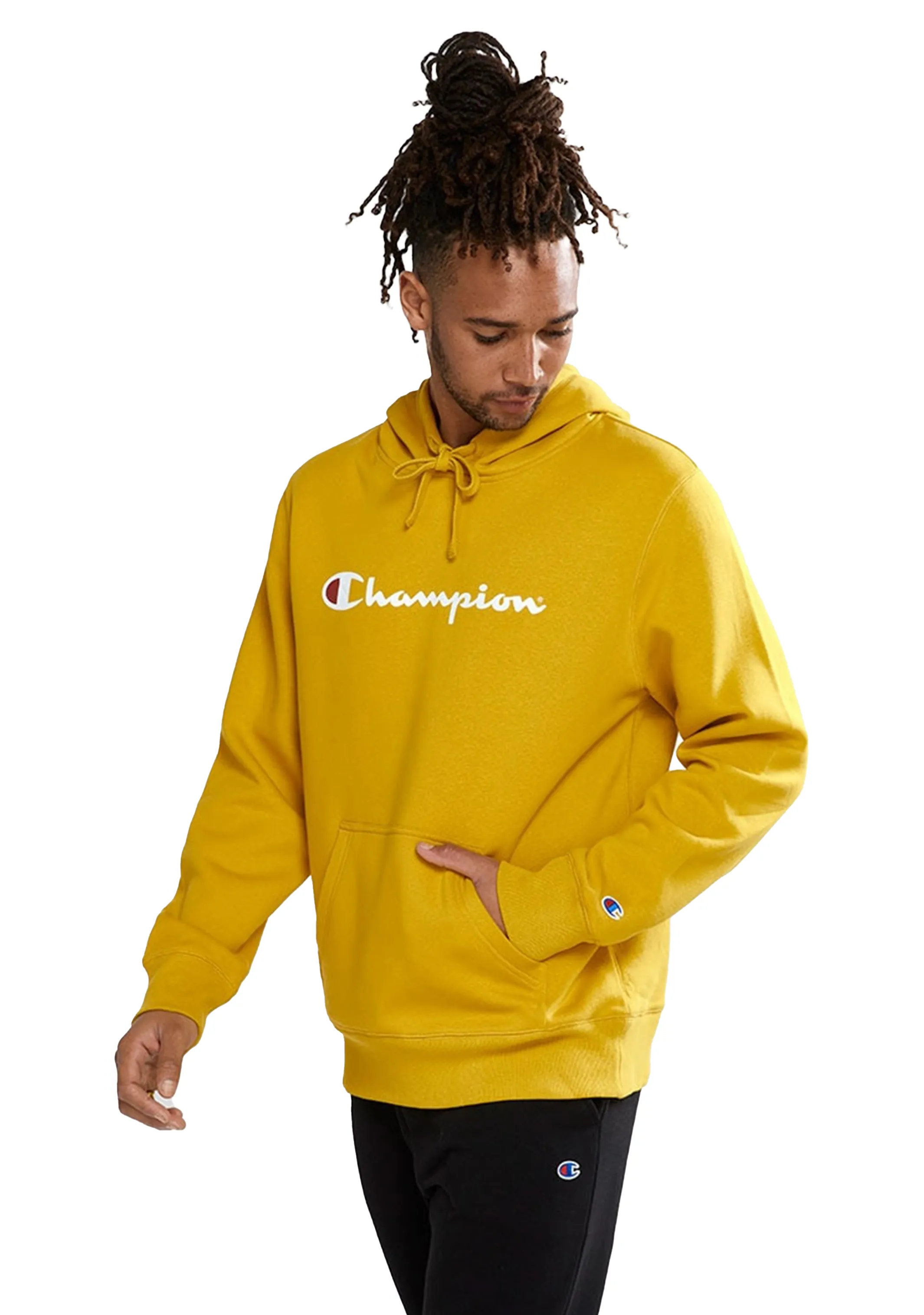 Champion Mens Script Hoodie <br> AY79N MPU