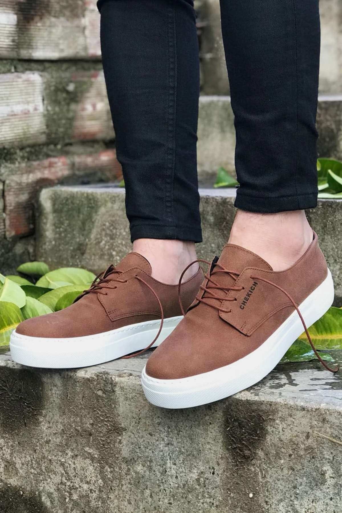 Chekich Men's Lace-up Ginger Shoes ch005