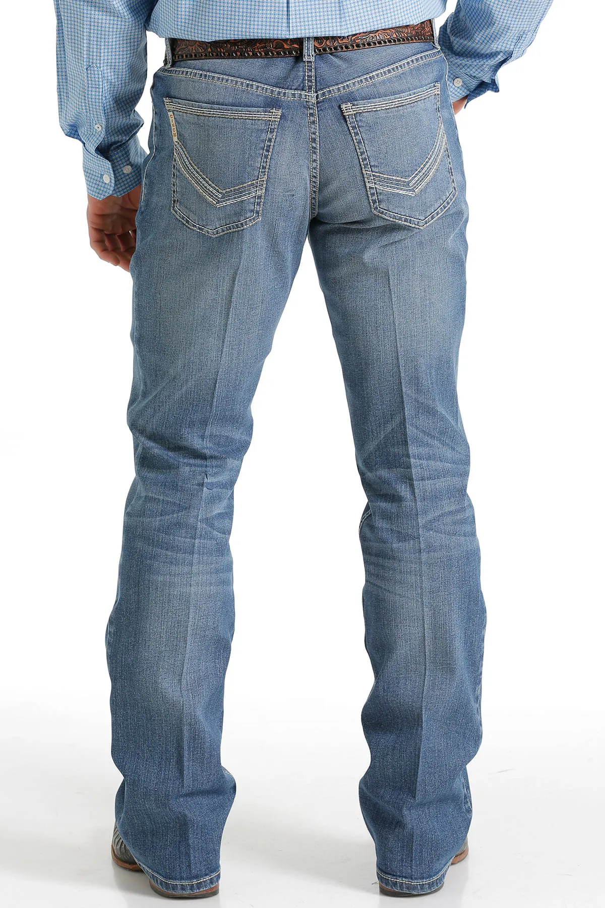 Cinch Mens Ian Medium Stone Jeans