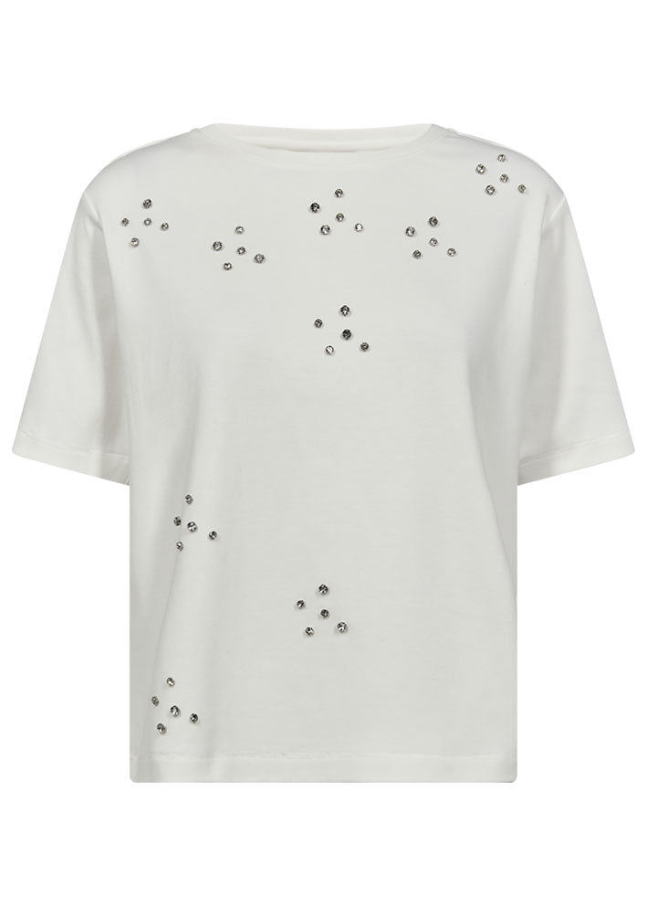 Copenhagen Muse Embellished T-shirt - White