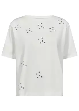 Copenhagen Muse Embellished T-shirt - White