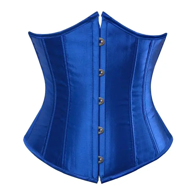 Corset Drag Satin (Blue)