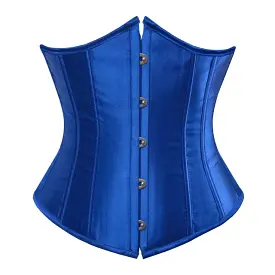 Corset Drag Satin (Blue)