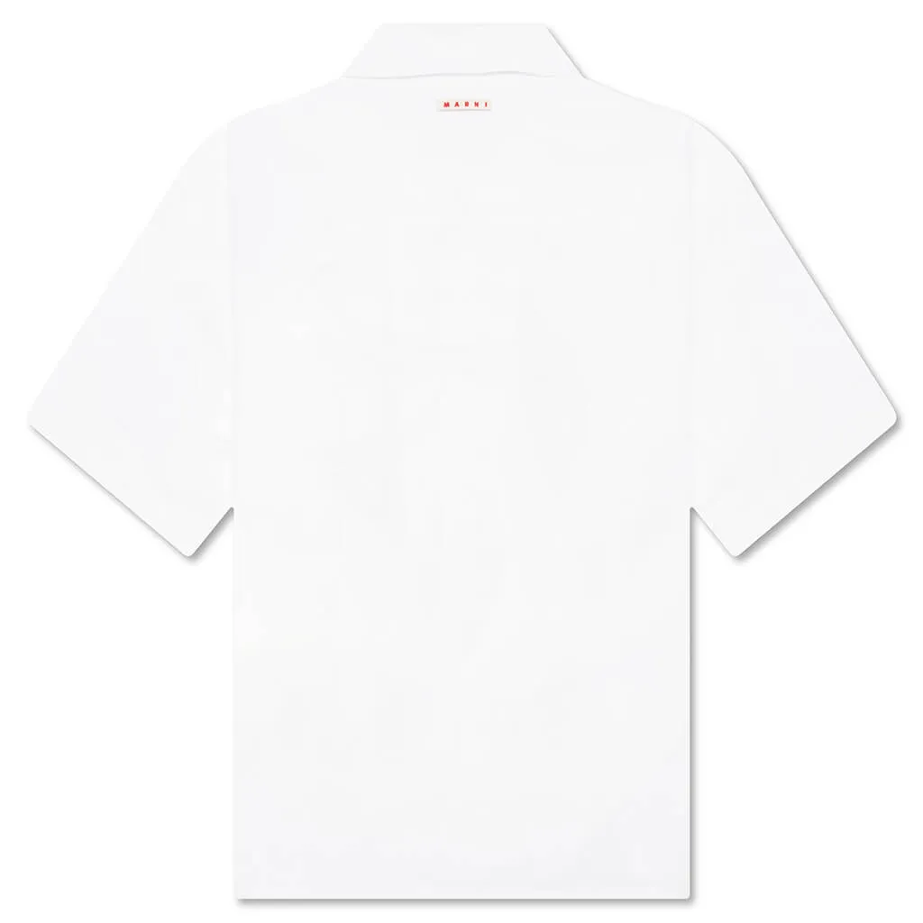 Cuffs Compact Shirt - Stone White