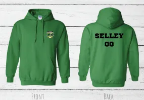 Custom Green Strikers Hoodie with logo