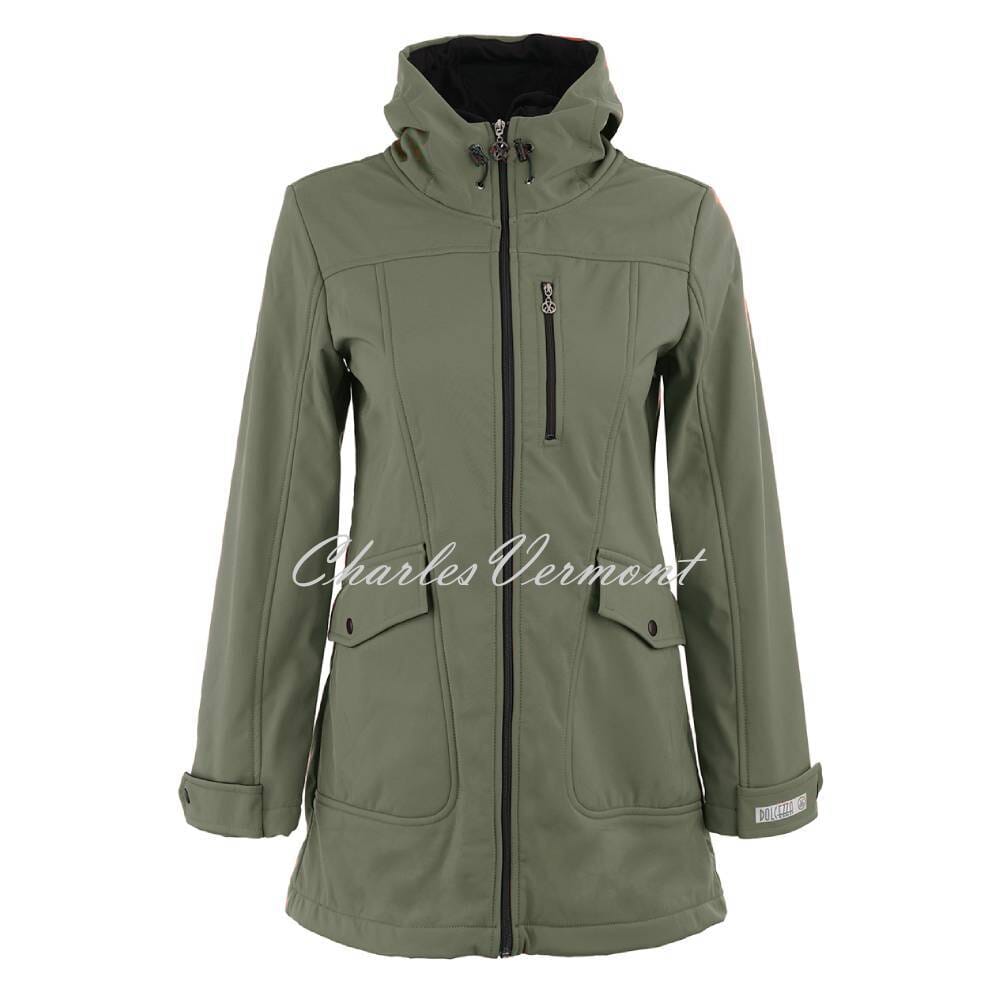 Dolcezza Coat with Ultra Thin Fleece Lining - Style 72863 (Khaki)