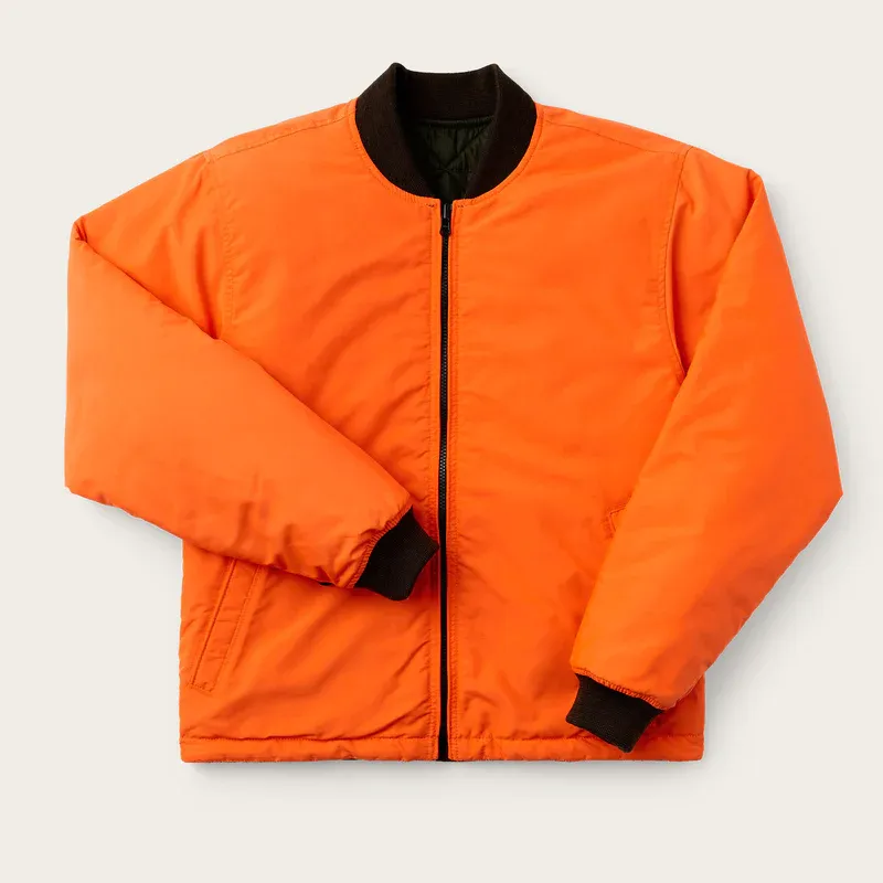 Eagle Plains Jacket liner, Surplus Green / Blaze Orange