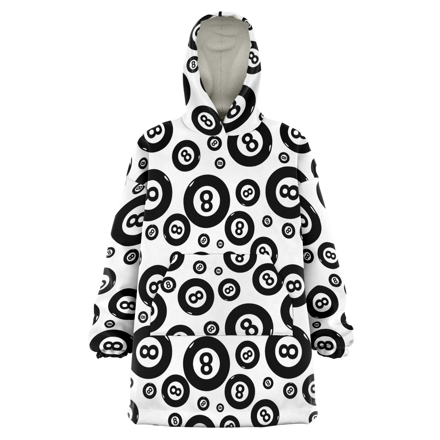 Eight Ball Blanket Hoodie