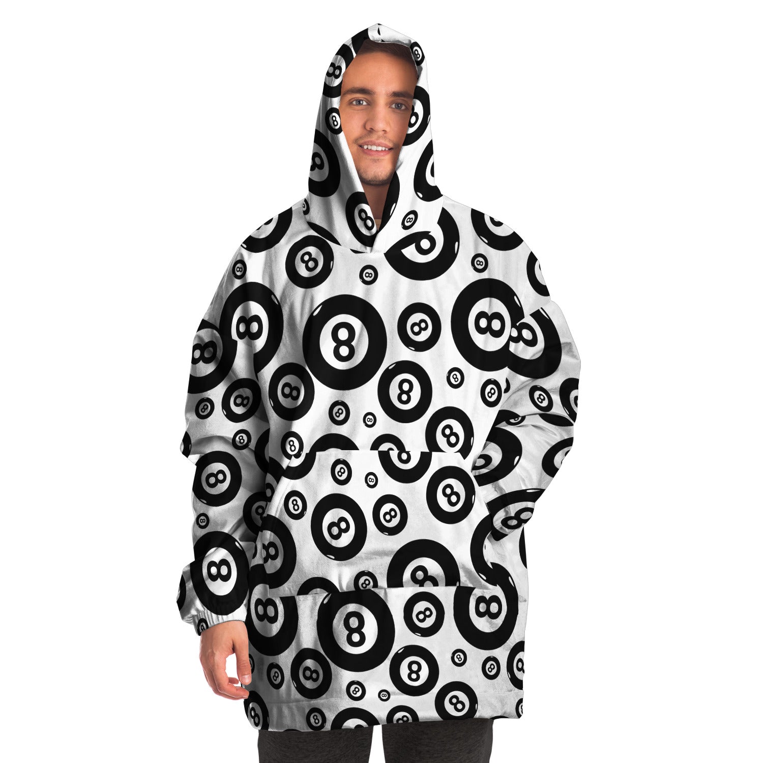 Eight Ball Blanket Hoodie