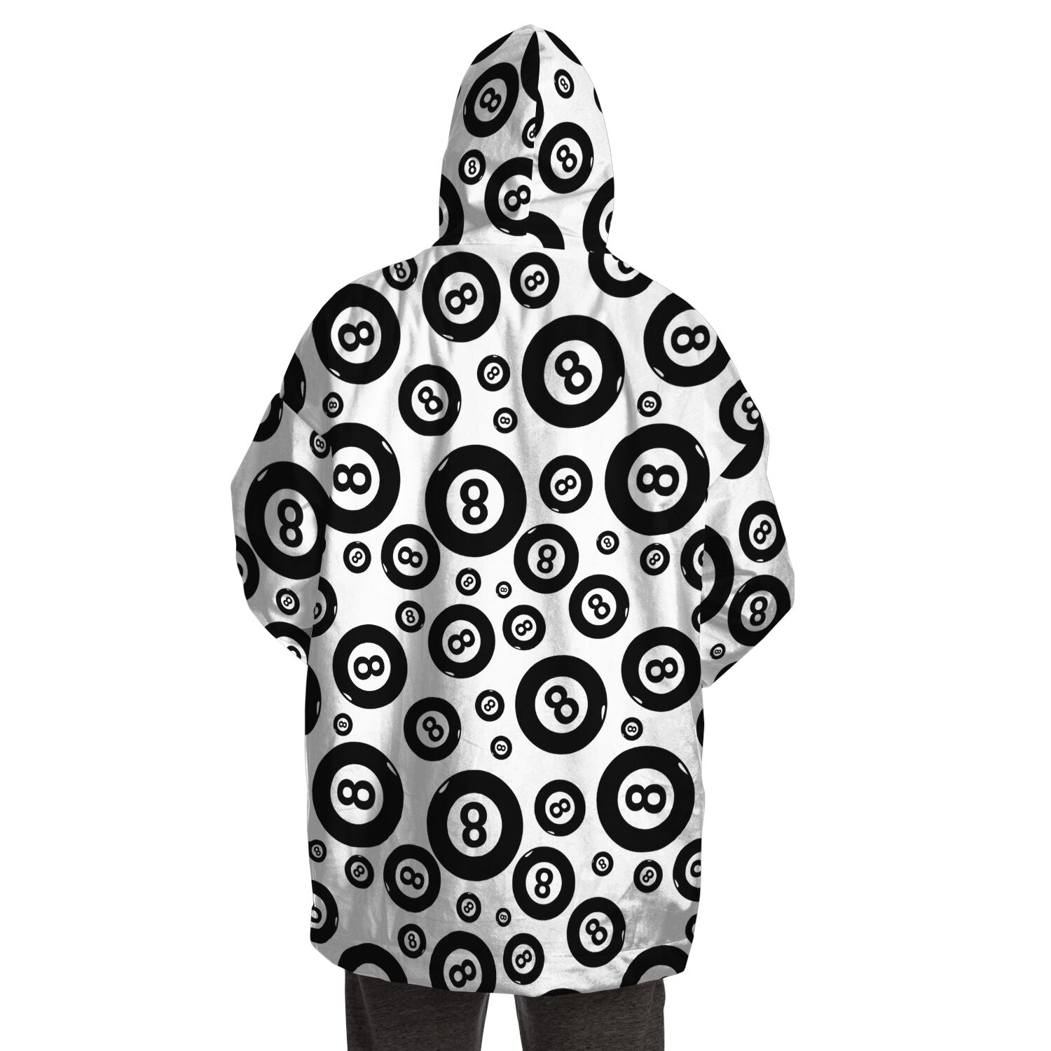 Eight Ball Blanket Hoodie