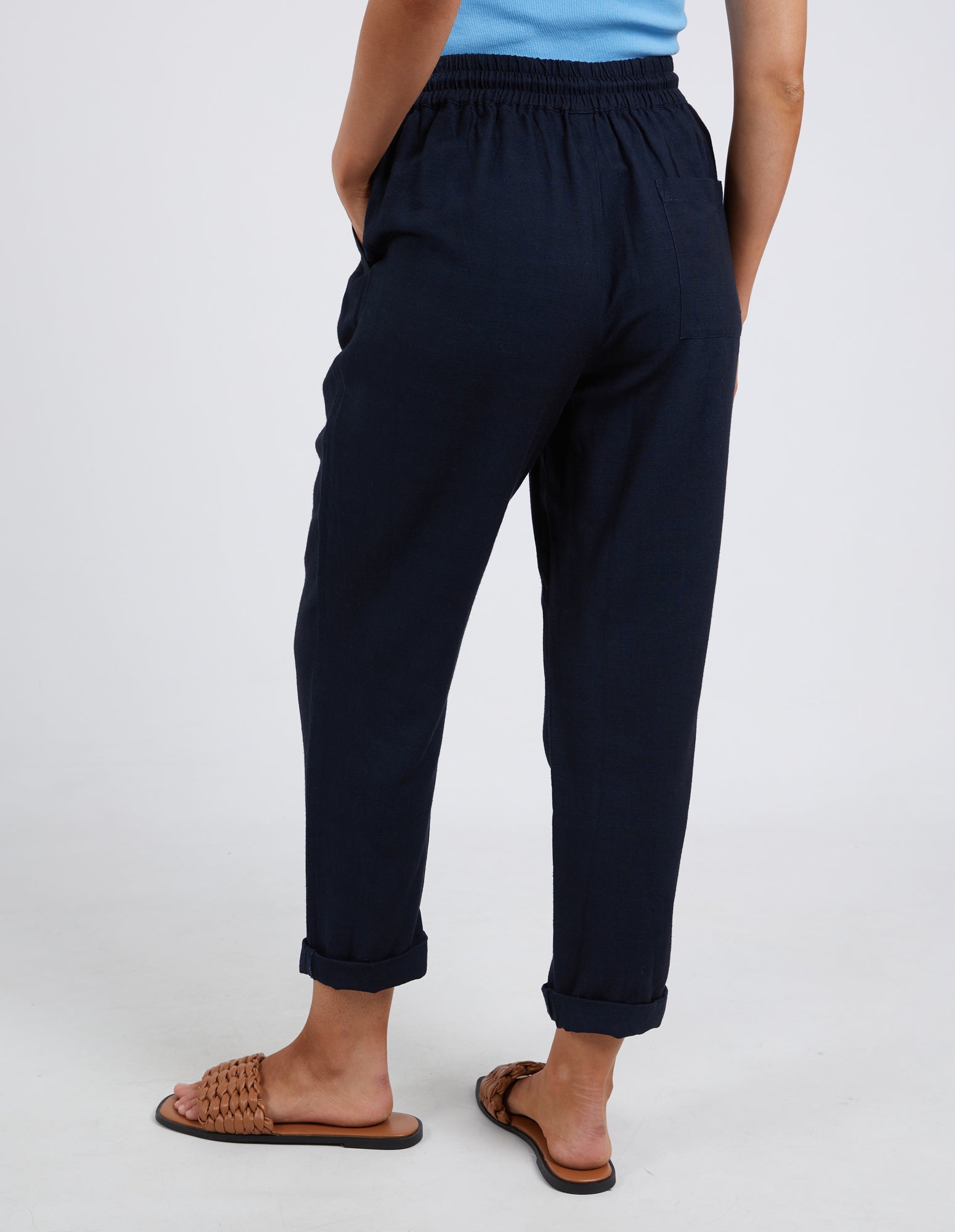 Elm Clem Relaxed Pant Navy