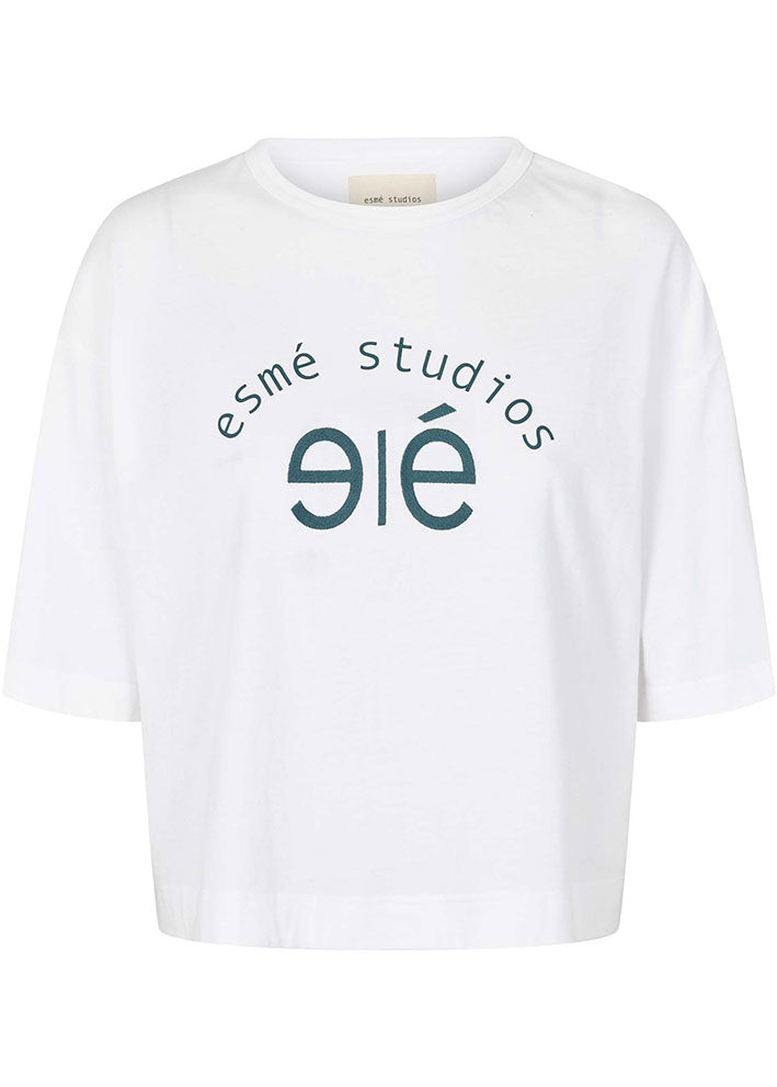 Esmé Studios Patricia 2/4 T-shirt - White