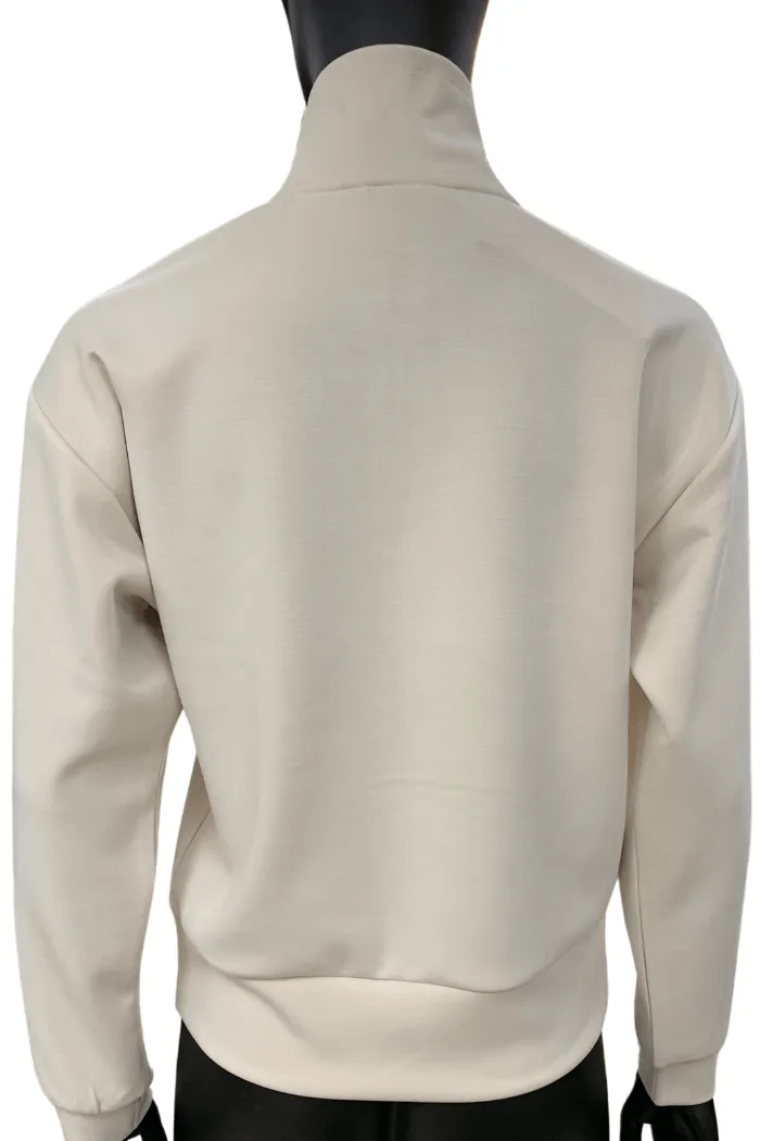 Esqualo Sand Zip-Up Sweater - SP2405003 180