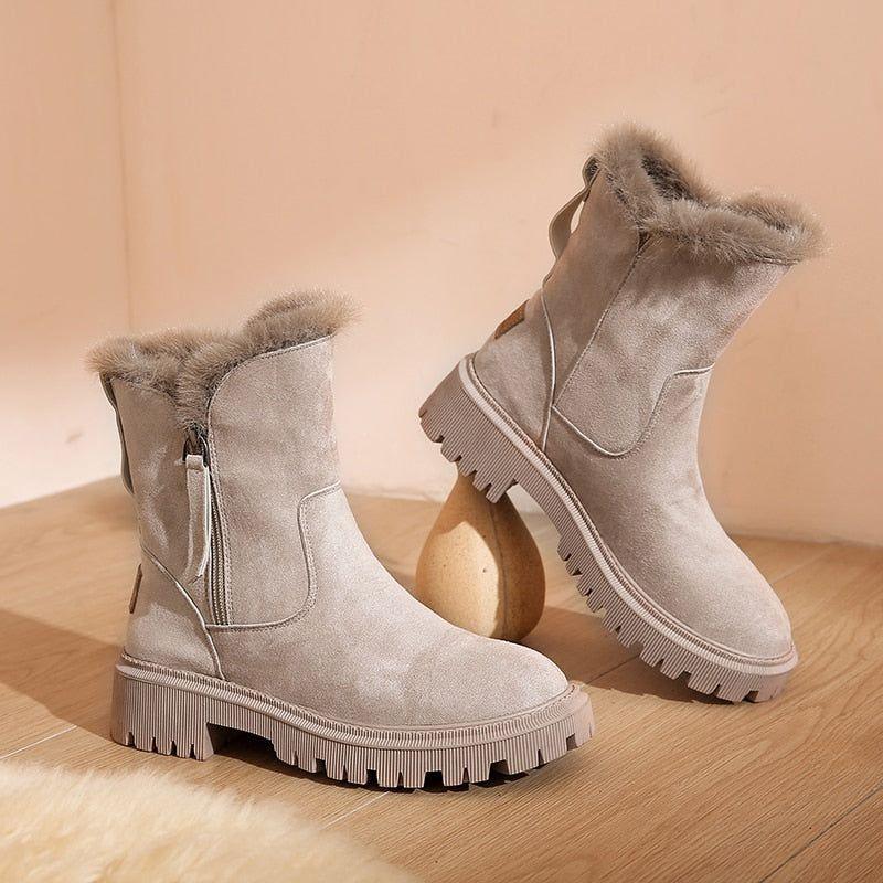 Fashion Chunky Platform Boots - Women's Casual Shoes EN123