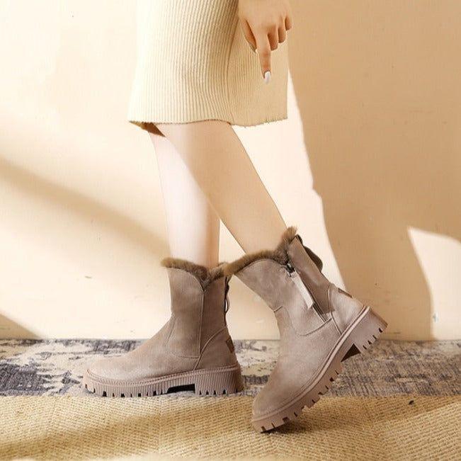 Fashion Chunky Platform Boots - Women's Casual Shoes EN123