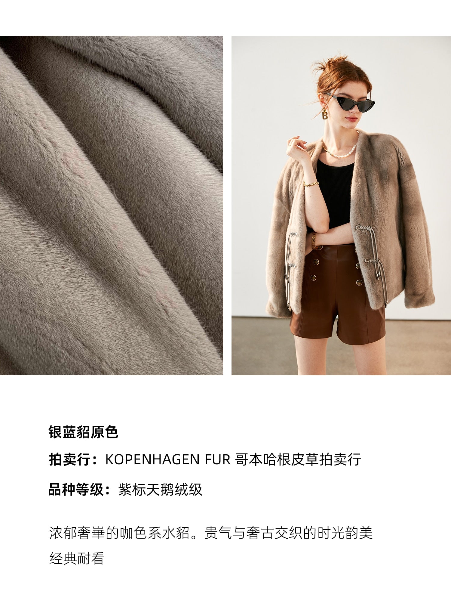 Female Warm Winter Real Mink Fur Coats Outwear Park Jacket