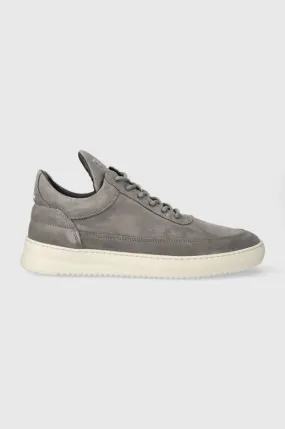 Filling Pieces suede sneakers Low Top Suede gray color 10122791002