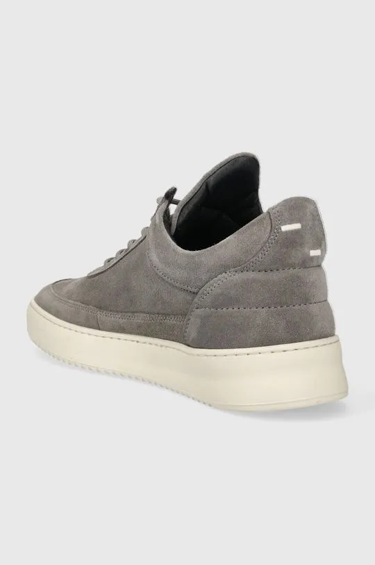 Filling Pieces suede sneakers Low Top Suede gray color 10122791002