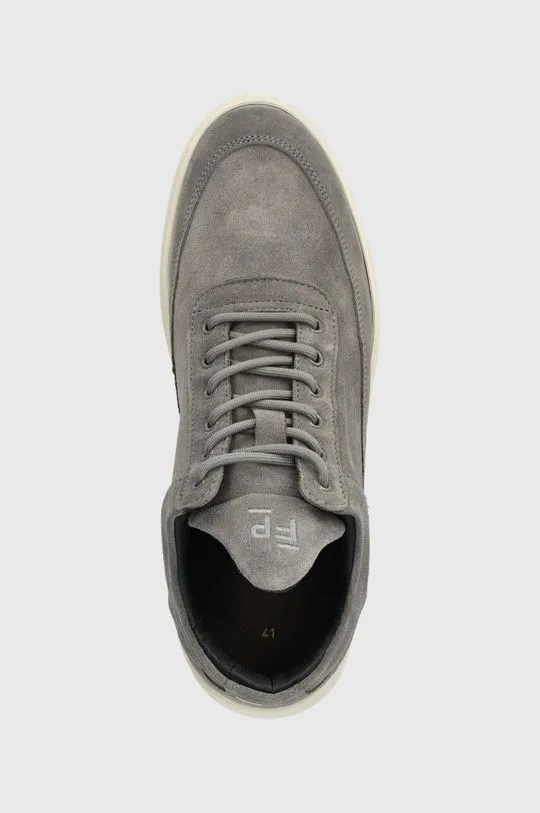 Filling Pieces suede sneakers Low Top Suede gray color 10122791002