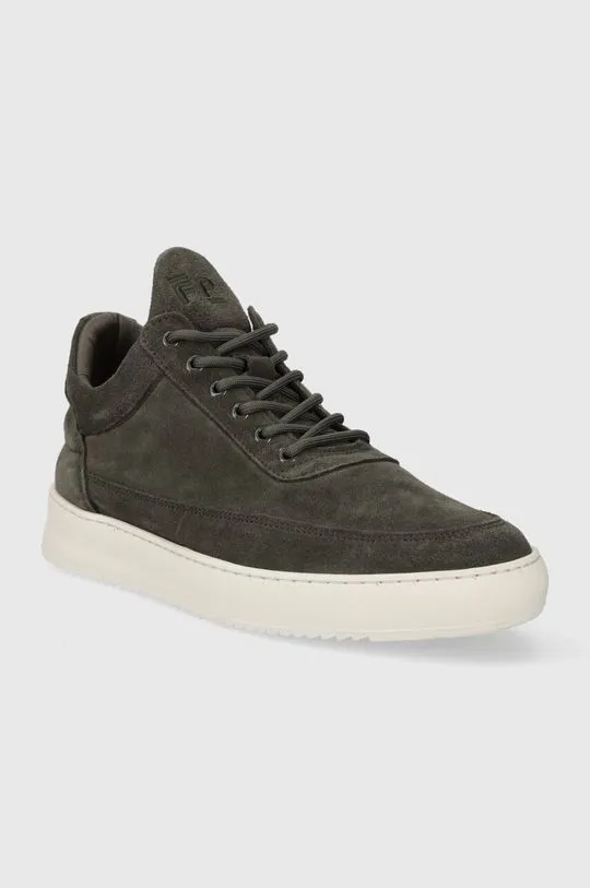 Filling Pieces suede sneakers Low Top Suede green color 10122791325